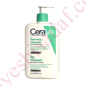 فوم شستشوی صورت سراوی مخصوص پوست نرمال تا چرب حجم 473 میل