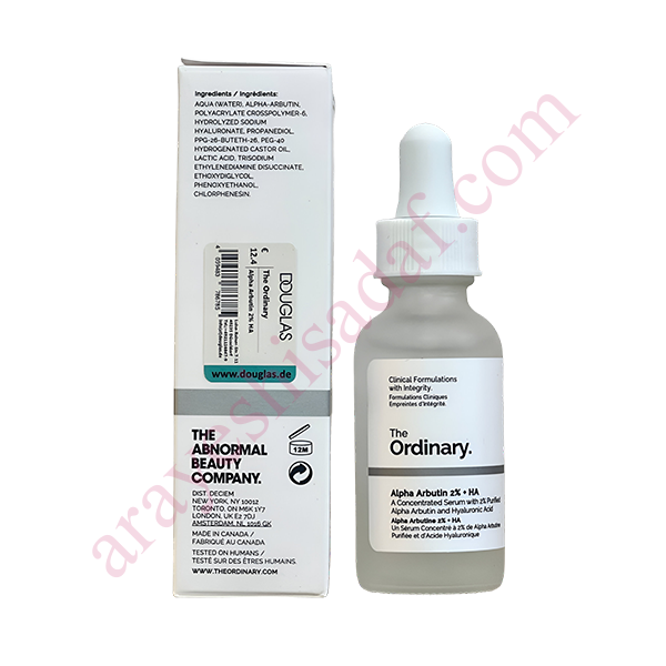 alfa-arboten1 سرم آلفا آربوتین اوردینری