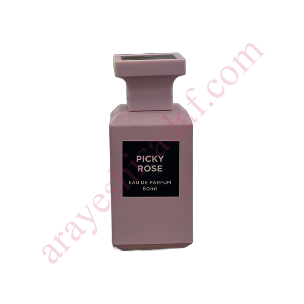 pickt-rose1 ادو پرفیوم زنانه فراگرنس ورد مدل PICKY ROSE حجم 80 میلی لیتر