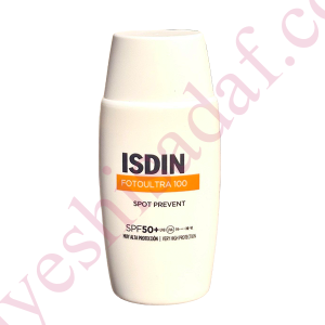 ضد آفتاب ضد لک ایزدین مدل SPOT PREVENT حاوی SPF50 حجم 50 میل