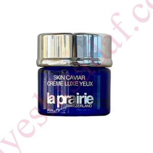 کرم دور چشم خاویار لا پریری Skin Caviar Crème Luxe Yeux، مناسب آبرسانی، افزایش استحکام و کاهش ظاهر خطوط و چین‌وچروک دور چشم.