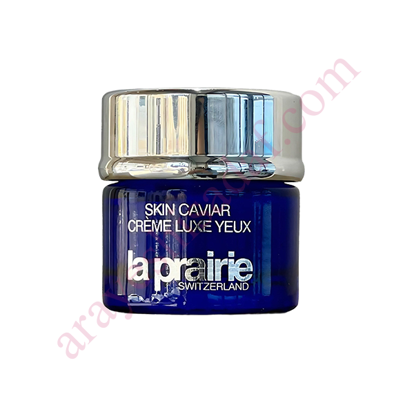 کرم دور چشم خاویار لا پریری Skin Caviar Crème Luxe Yeux، مناسب آبرسانی، افزایش استحکام و کاهش ظاهر خطوط و چین‌وچروک دور چشم.